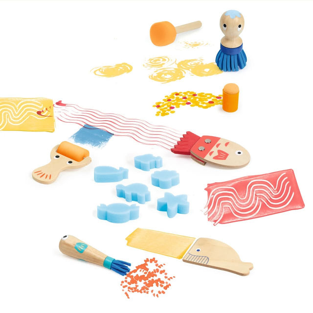 Curieux outils pour peindre - Art & bricolage by Djeco