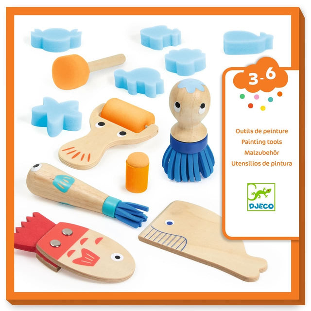 Curieux outils pour peindre - Art & bricolage by Djeco