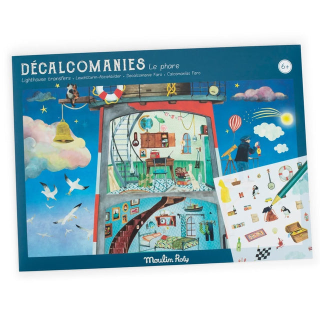 Décalcomanies des Explorateurs - Grand phare - Art & bricolage by Moulin Roty