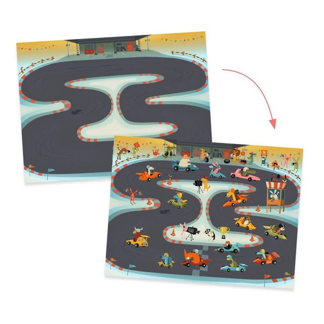 Décalcos - Asphalte - Art & bricolage by Djeco