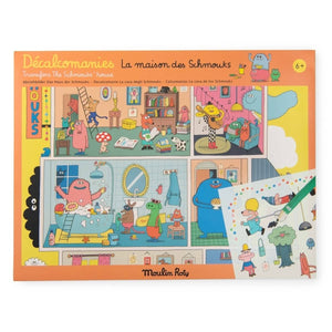 Décalcos La maison des Schmouks - Art & bricolage by Moulin Roty