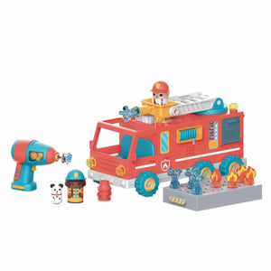 Design & Drill - Camion de pompiers Bolt Buddies-Jeux d'assemblage-Educational Insights-Comme des Pirates