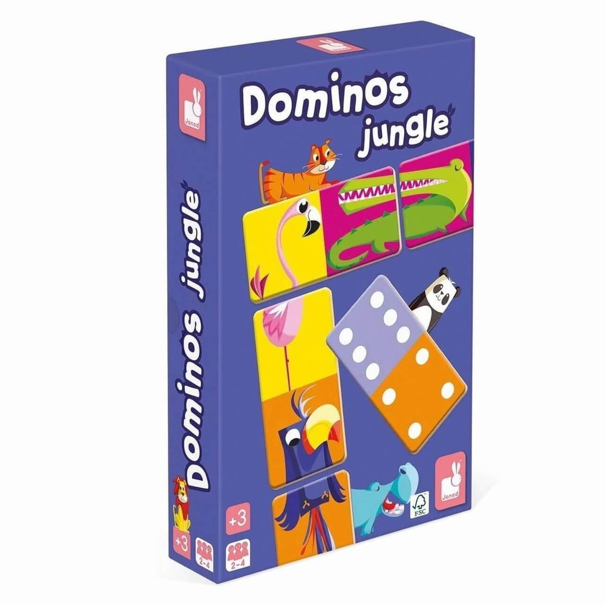 Dominos géants Jungle-Jeux de société-Janod-Comme des Pirates