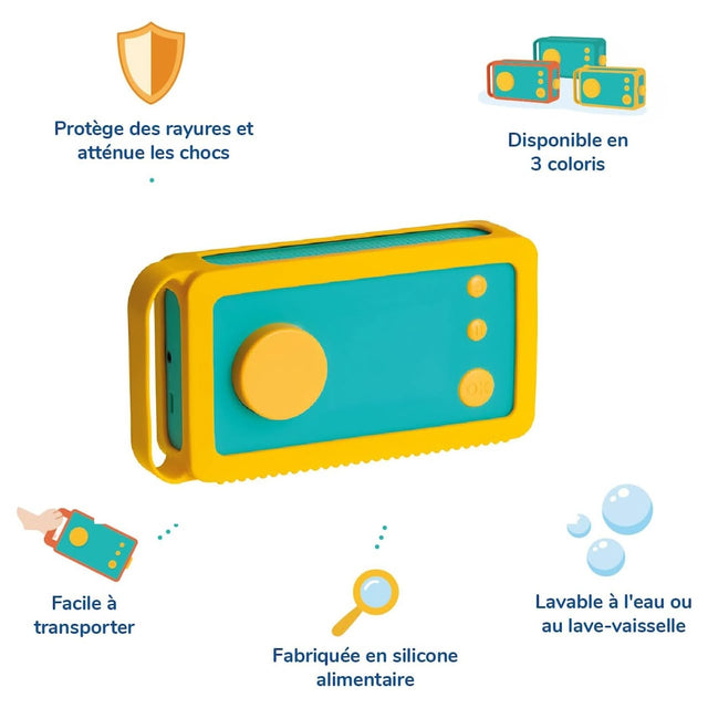 Duo accessoires Lunii: Casque d'écoute + Étui de protection - Jeux électroniques by Lunii