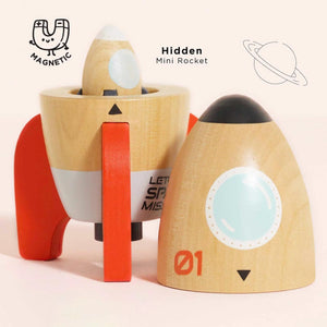 Duo de fusées spatiales magnétiques - Véhicules de jeu by Le Toy Van