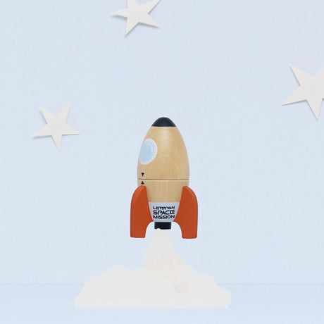Duo de fusées spatiales magnétiques - Véhicules de jeu by Le Toy Van