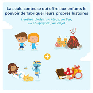 Duo Lunii: Fabrique à Histoires + Étui de protection - Ensembles de jeu by Lunii