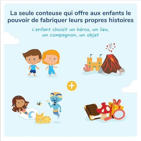 Duo Lunii: Fabrique à Histoires + Étui de protection - Ensembles de jeu by Lunii
