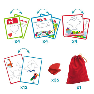 Eduludo - J'apprends les formes - Jeux éducatifs by Djeco