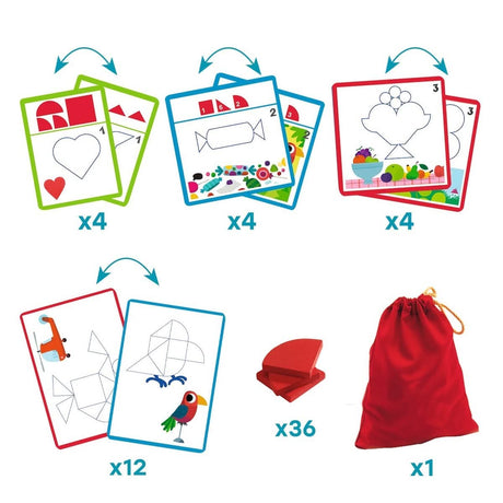 Eduludo - J'apprends les formes - Jeux éducatifs by Djeco
