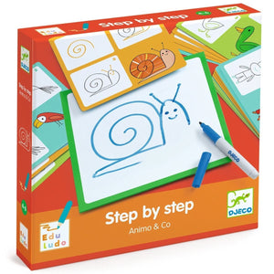Eduludo - Step by step Animo - Jeux éducatifs by Djeco