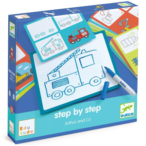 Eduludo - Step by step Arthur - Jeux éducatifs by Djeco
