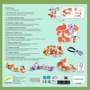 Enfilage Animaux mignons - Art & bricolage by Djeco