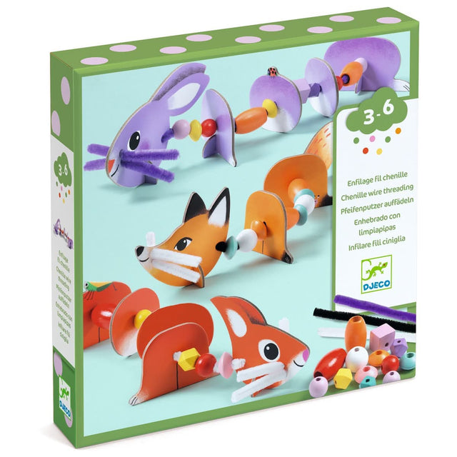 Enfilage Animaux mignons - Art & bricolage by Djeco