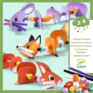 Enfilage Animaux mignons - Art & bricolage by Djeco
