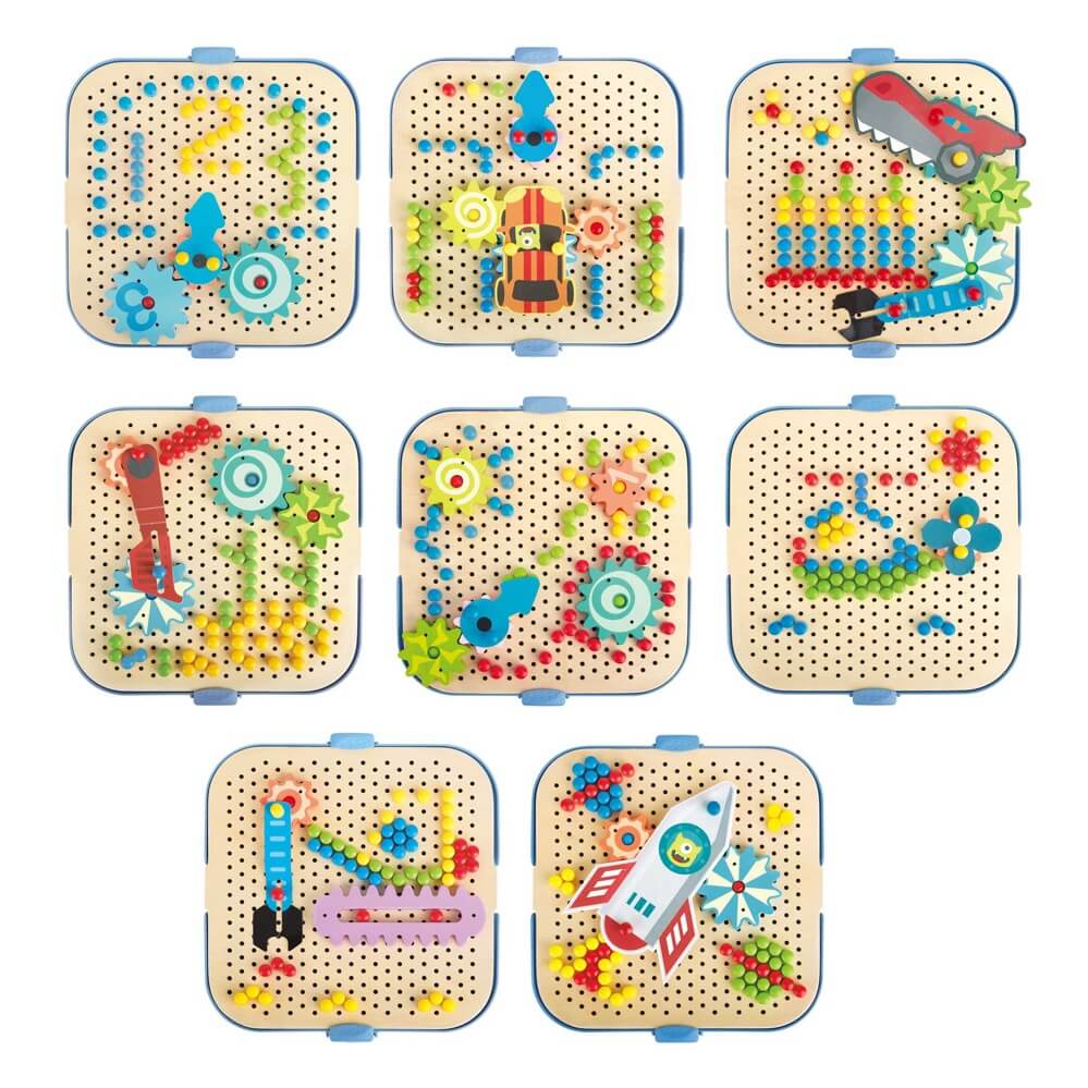 Ensemble de jeu d'engrenages Groovy-Go-Round-Hape-Comme des Pirates