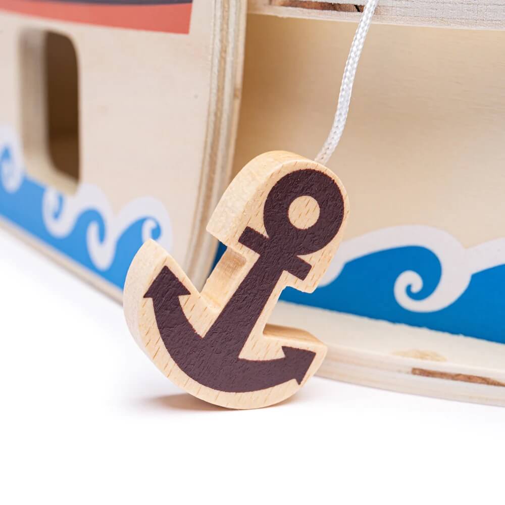 Ensemble de jeu Mini bateau pirate-Ensembles de jeu-BigJigs-Comme des Pirates