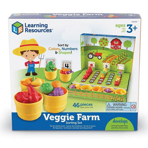 Ensemble de légumes à trier Veggie Farm-Learning Resources-Comme des Pirates
