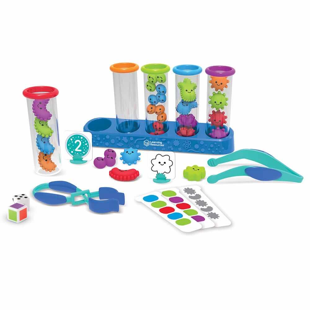 Ensemble de triage de motricité fine Silly Science-Learning Resources-Comme des Pirates