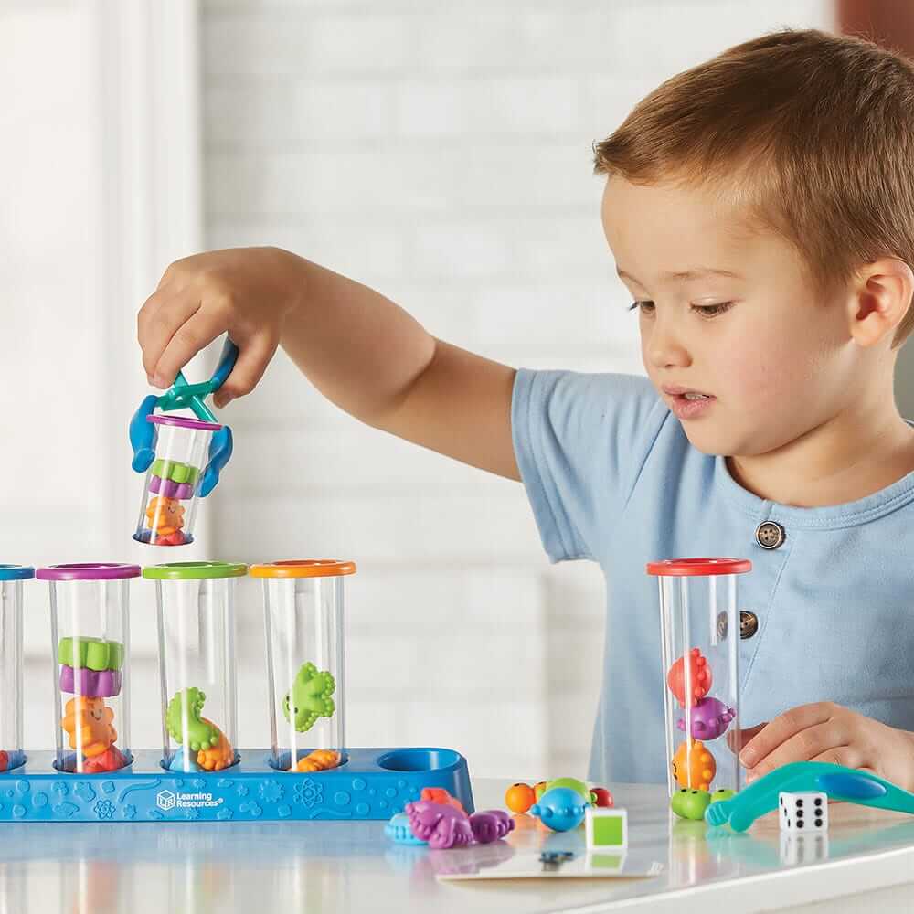 Kit D'activités - Learning Resources - Vers De Terre Motricite Fine Pour Les Tout Petits A Partir De 3 Ans Kit D'activités - Learning Resources - Vers De Terre Motricite Fine Pour Les Tout Petits A Partir De 3 Ans