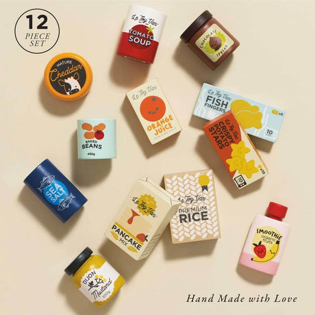 Ensemble d'épicerie du supermarché (12 pcs) - Jouets d'imitation by Le Toy Van