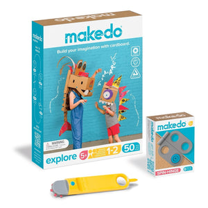 Explore Plus Bundle: Explore Kit + Spin-Hinge + Fold-Roller