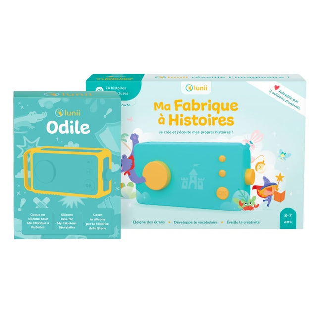 Ensemble Fabrique à Histoires + Étui de protection - Jeux électroniques by Lunii