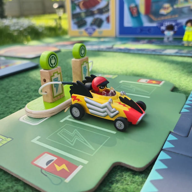 Ensemble Garage + puzzle circuit Crazy Motors - Ensembles de jeu by Djeco