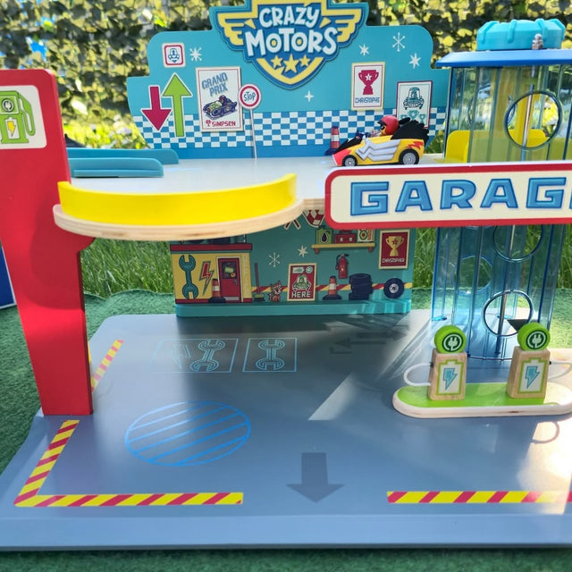 Garage Crazy Motors - Ensembles de jeu by Djeco