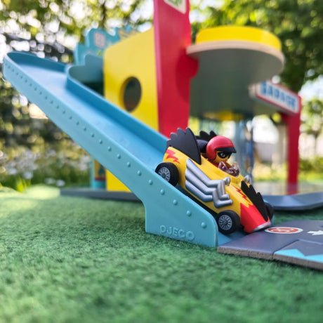 Ensemble Garage + puzzle circuit Crazy Motors - Ensembles de jeu by Djeco