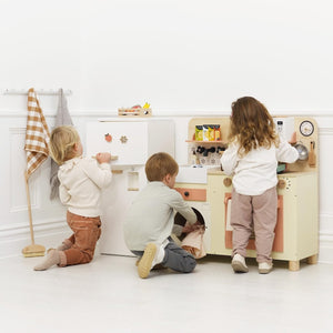 Ensemble Grande cuisine familiale + Réfrigérateur rétro - Jouets d'imitation by Le Toy Van
