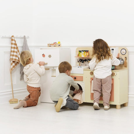 Ensemble Grande cuisine familiale + Réfrigérateur rétro - Jouets d'imitation by Le Toy Van