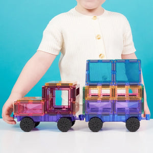 Ensemble magnétique Véhicules Motion Pastel (26 pcs) - Jeux de construction by Connetix