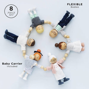 Ensemble Maison Bluebelle meublée + famille de poupées - Ensembles de jeu by Le Toy Van