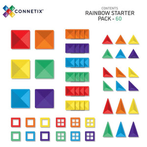 Ensemble Parcours de balle de départ Rainbow (66+60 pcs) - Jeux de construction by Connetix