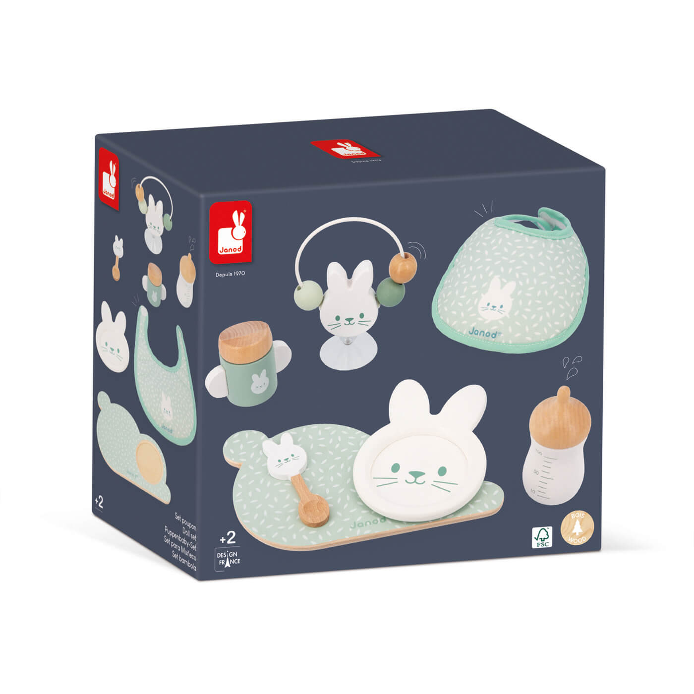 Janod Zen Doll Set Janod Zen Doll Set