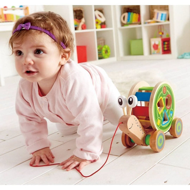 Escargot à promener - Jouets à tirer / pousser by Hape