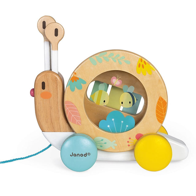 Escargot xylophone Pure à promener - Jouets à tirer / pousser by Janod