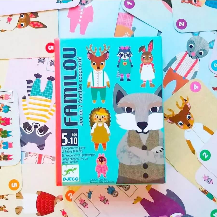 POLCA FAM MEETING コレクティブルカードセット 7個セット Familou cooperative card game – Comme des Pirates