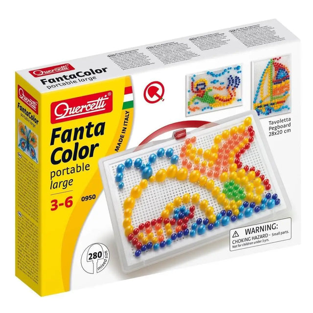 FantaColor portable (large: 280 pcs) - Jeux de construction by Quercetti