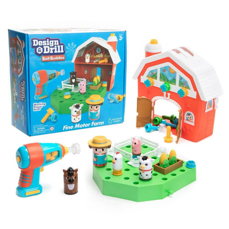 Ferme de motricité fine Bolt Buddies-Jeux d'assemblage-Educational Insights-Comme des Pirates