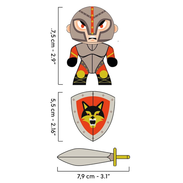 Figurine chevalier Flow Knight - Figurines by Djeco