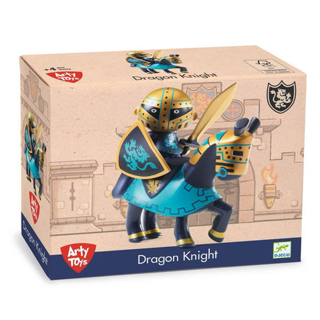 Figurine Dragon Knight à cheval - Figurines by Djeco