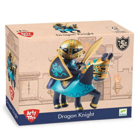 Figurine Dragon Knight à cheval - Figurines by Djeco
