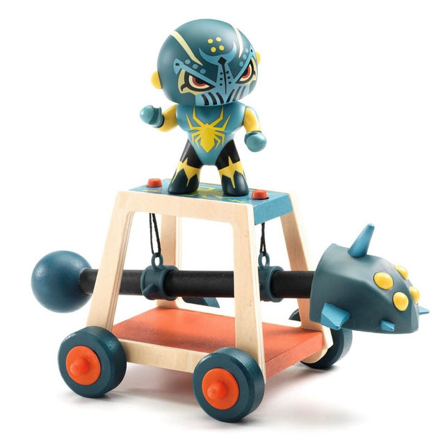 Figurine guerrier Spider Attak & bélier - Figurines by Djeco
