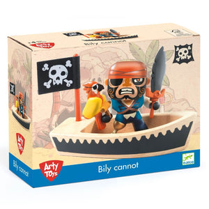 Figurine pirate Billy Cannot - Figurines by Djeco