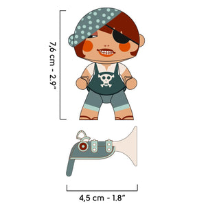 Figurine pirate Caraïba - Figurines by Djeco