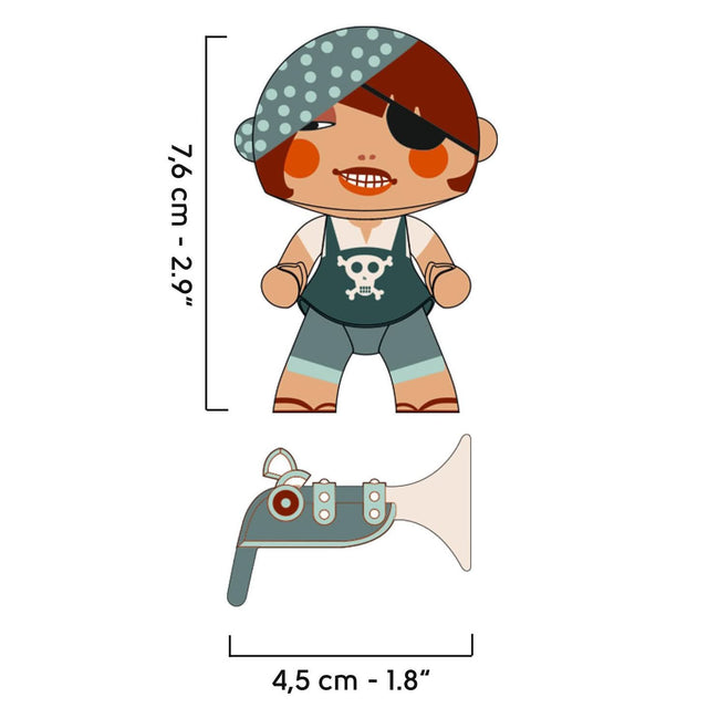 Figurine pirate Caraïba - Figurines by Djeco