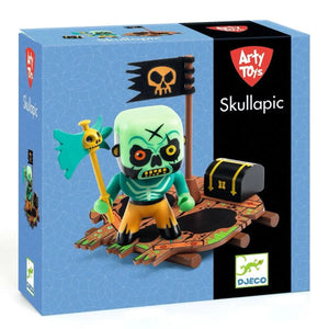 Figurine pirate Skullapic sur son radeau - Figurines by Djeco