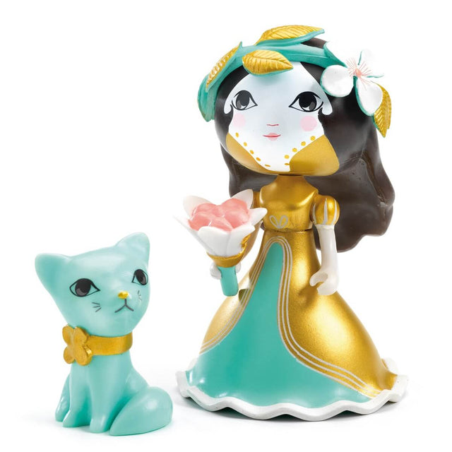 Figurine princesse Eva & ZeCat - Figurines by Djeco